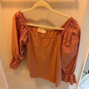 Nation Women's Peach Top